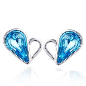 Stainless Steel Heart Earrings